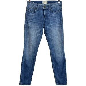 Current/Elliott The Stiletto High Rise Skinny Leg Medium Blue Jeans Denim 26